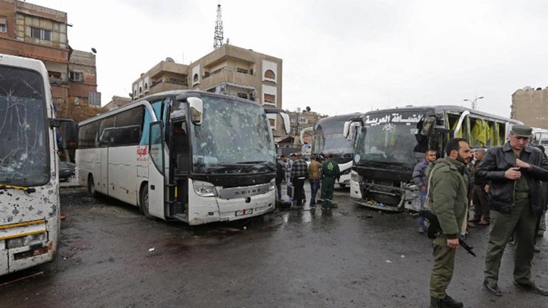Συρία: Διπλή βομβιστική επίθεση στη Δαμασκό με 44 νεκρούς