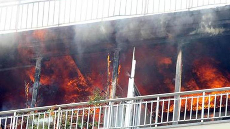 Πυρκαγιά σε γκαρσονιέρα στο Ηράκλειο