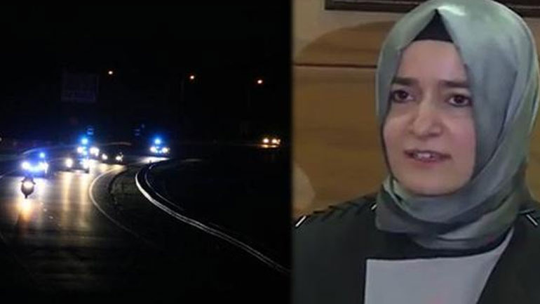 Επέστρεψε στην Κωνσταντινούπολη η Τουρκάλα υπουργός: «Μας συμπεριφέρθηκαν χυδαία»