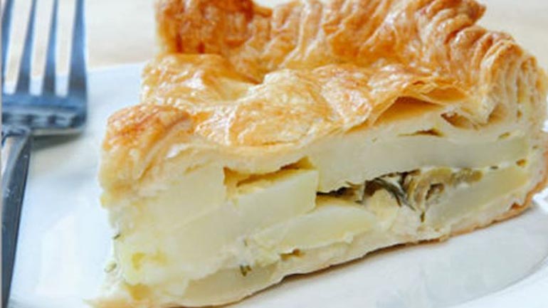 Νηστίσιμη πατατόπιτα