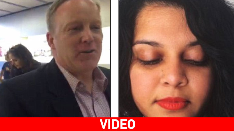 Ο Sean Spicer του Λευκού Οίκου απαντά ρατσιστικά ενώ ψωνίζει…