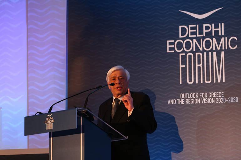 Ο Πρόεδρος της Ελληνικής Δημοκρατίας κ. Προκόπιος Παυλόπουλος