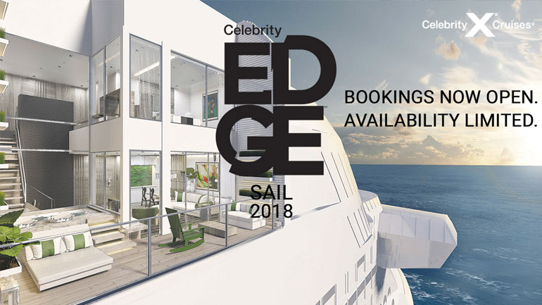 Celebrity Edge: Το νέο κρουαζιερόπλοιο της Celebrity Cruises