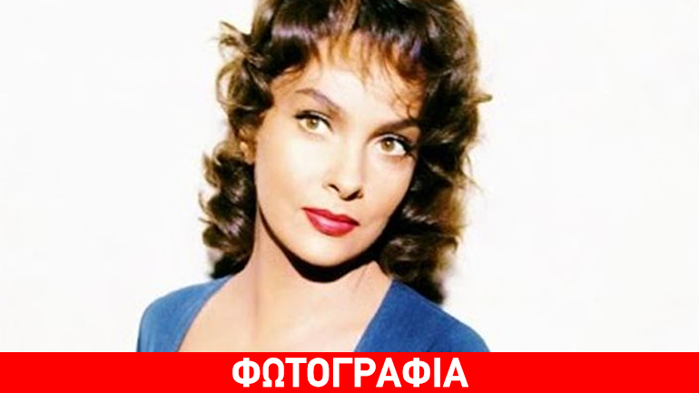 Ο θρύλος του σινεμά Gina Lollobrigida ποζάρει με Έλληνα ηθοποιό