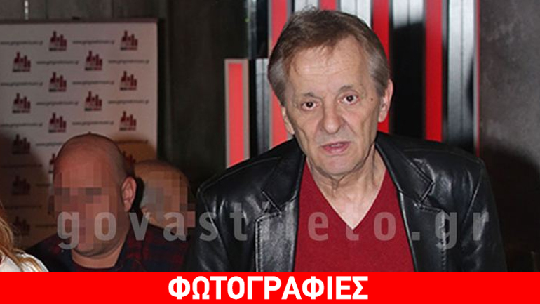 Γ. Γεωργίου: Φανερά καταβεβλημένος στην πρώτη εμφάνιση μετά τον χαμό του γιου του