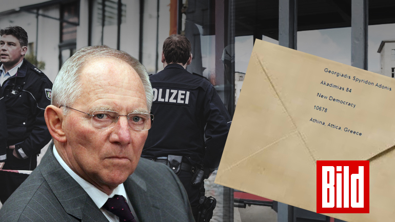 Πακέτο-βόμβα στον Σόιμπλε Πακέτο-βόμβα στον Σόιμπλε