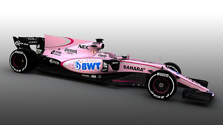 Ροζ μονοθέσιο στη Formula 1!