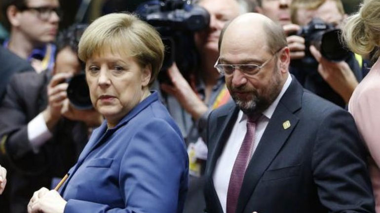 Μέρκελ-Σουλτς: Μάχη στήθος με στήθος στις δημοσκοπήσεις