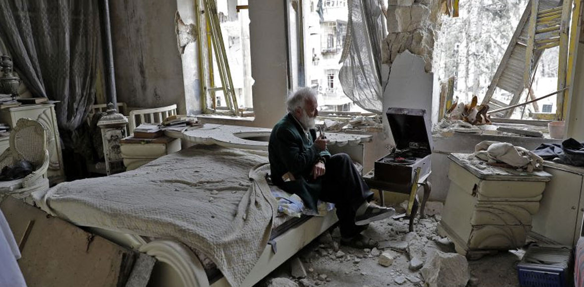 Χαλέπι: Ο άνδρας στο κρεβάτι