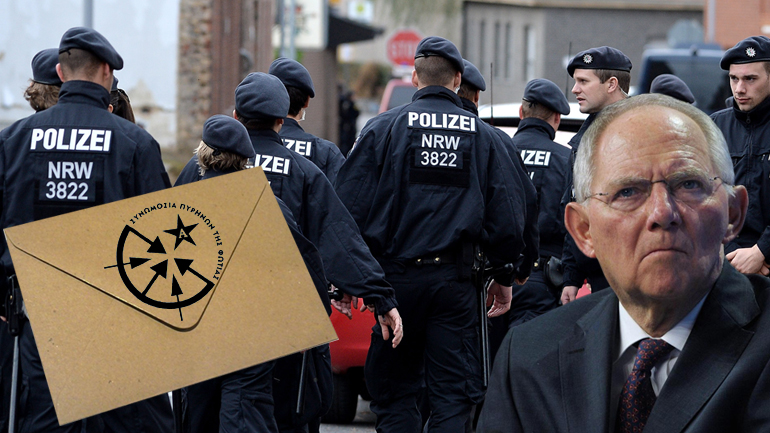 Οι “Πυρήνες” έστειλαν το πακέτο-βόμβα στον Σόιμπλε