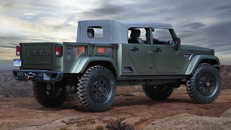 Πότε θα δούμε το Jeep Wrangler pickup;