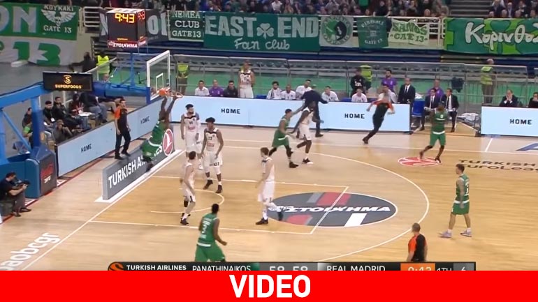 Euroleague: Ασίστ της βραδιάς ο Φελντέιν
