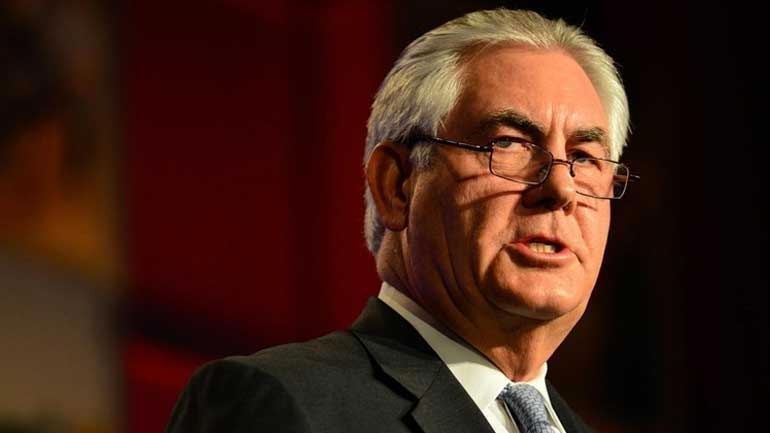 Ρεξ Τίλερσον: «Έχει τερματιστεί η πολιτική της υπομονής των ΗΠΑ με τη Β. Κορέα»