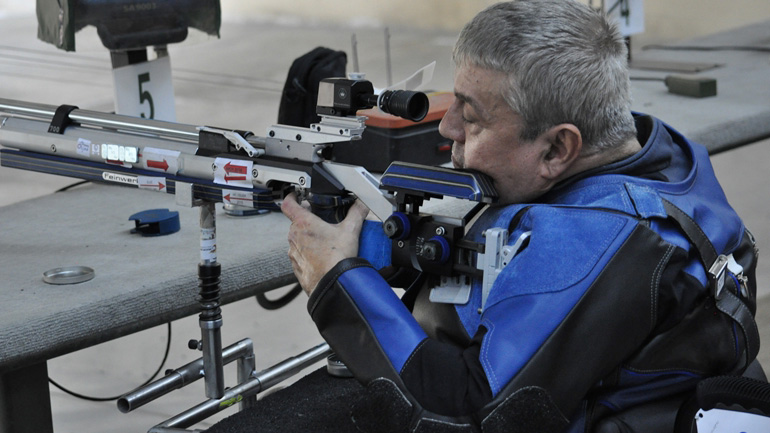 Πανελλήνιο ρεκόρ τελικού ο Γιαννούκαρης στο αεροβόλο τουφέκι πρηνηδόν μεικτό R5