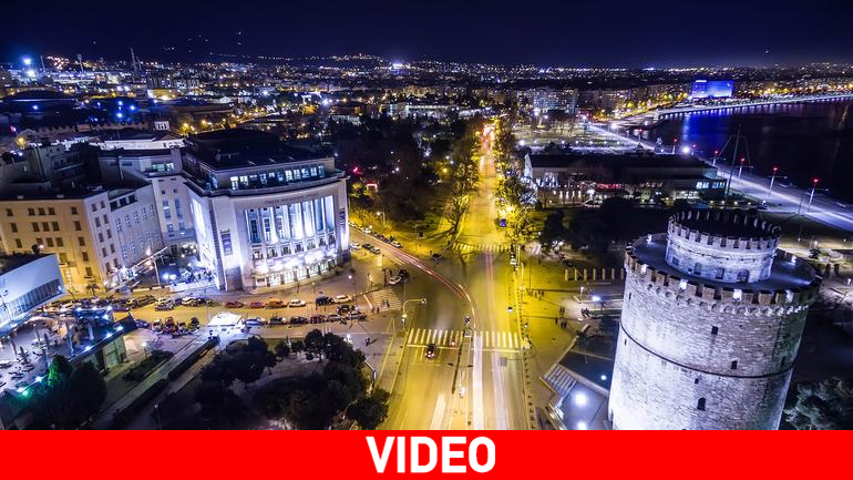 Θεσσαλονίκη ξελογιάστρα – Η νύφη του Θερμαϊκού από ψηλά!
