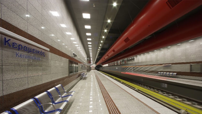 Κλειστοί την Τετάρτη οι σταθμοί του μετρό «Άγ. Ιωάννης» και «Κεραμεικός»