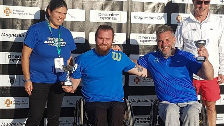 Τένις με αμαξίδιο: Δεύτερη θέση για Διαμαντή/Λαζαρίδη στο τουρνουά της Βιλαμούρα