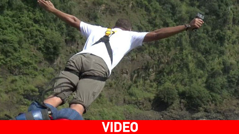 Ο Γουίλ Σμιθ έκανε για πρώτη φορά στη ζωή του Bungee Jumping