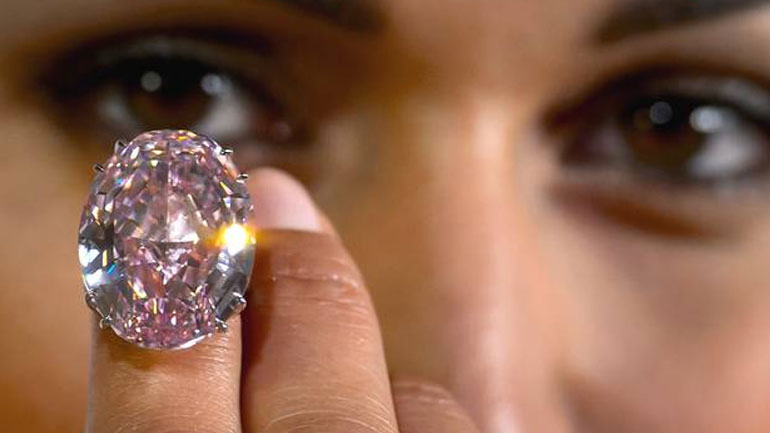 Στο σφυρί τo διαμάντι Pink Star από τον oίκο Sotheby’s