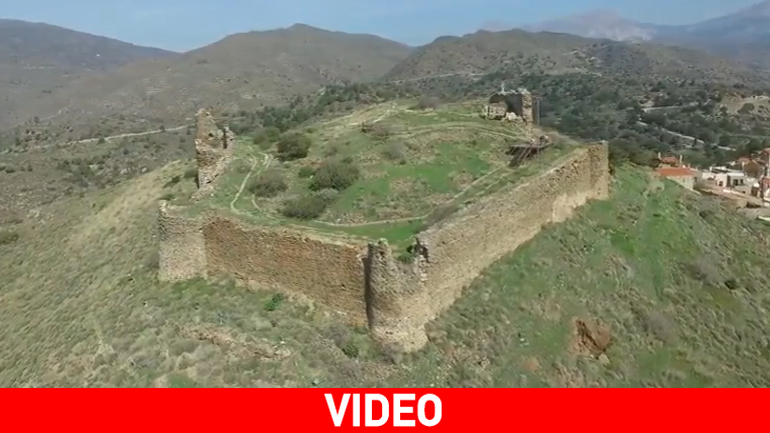 Η Βολισσός, το κεφαλοχώρι της βορειοδυτικής Χίου από ψηλά!