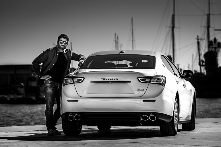 Φωτογραφία της Maserari Ghibli βγαλμένη από ταινία όπως την φαντάστηκε ο Φραγκίσκος Πενίδης...