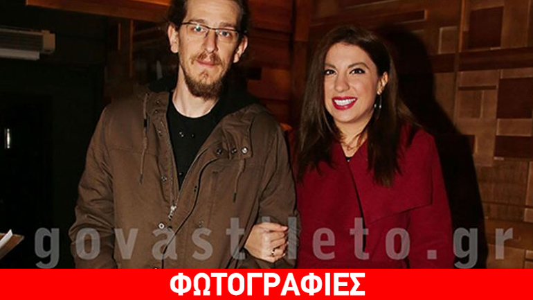 Μελίνα Μακρή: Βραδινή έξοδος με τον σύζυγό της
