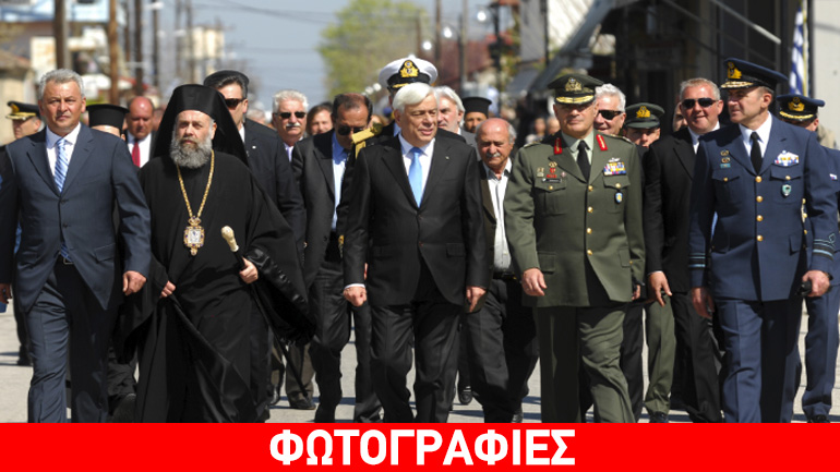 Στην Καρδίτσα για την επέτειο της μάχης της Ματαράγκας ο Πρ. Παυλόπουλος