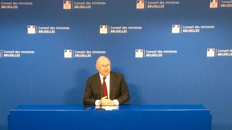 Σαπέν: Στήριξη της ελληνικής κυβέρνησης από τη Γαλλία