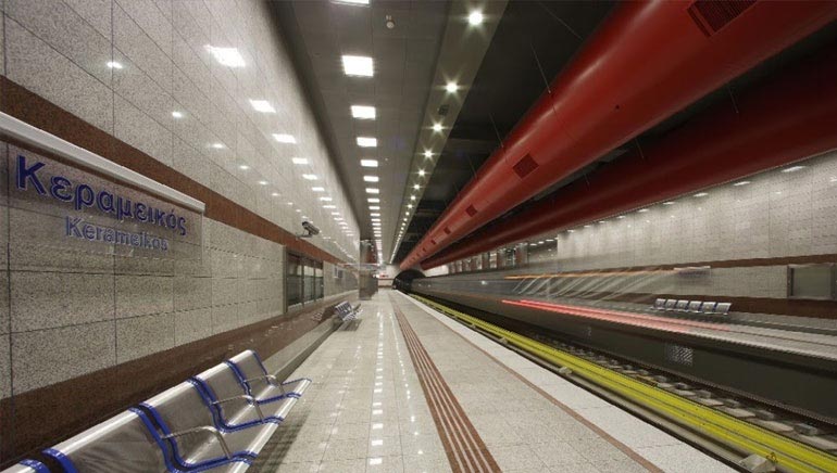 Κλειστοί σήμερα οι σταθμοί του μετρό «Άγ. Ιωάννης» και «Κεραμεικός»