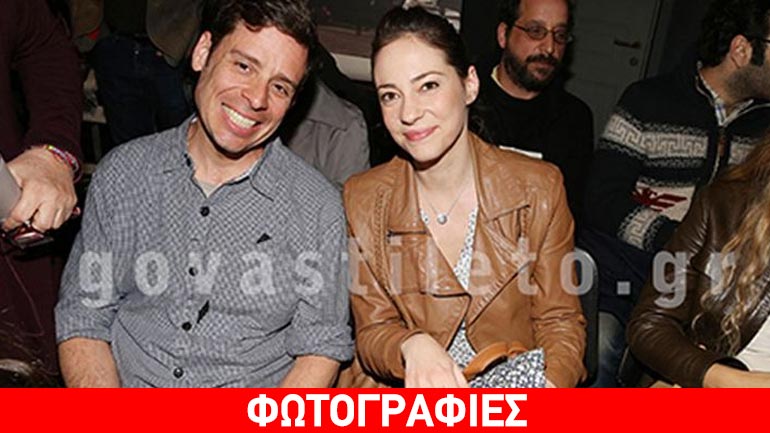Αλεξάνδρα Ούστα & Γιάννης Σαρακατσάνης: Βραδινή έξοδος για το ερωτευμένο ζευγάρι