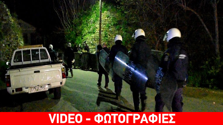 Πετροπόλεμος και συμπλοκές μεταναστών στη Σούδα