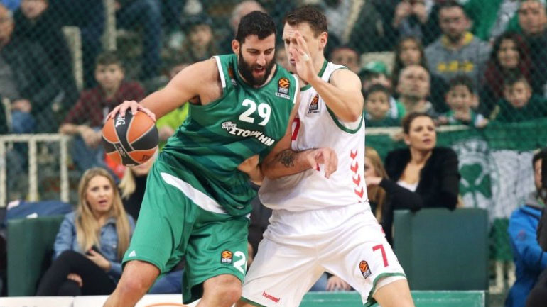 Μεγάλο «διπλό» τετράδας για τον Παναθηναϊκό, 72-63 τη Μπασκόνια