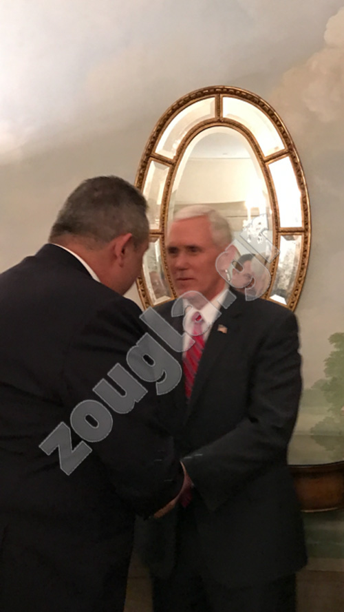 Ο κ. Καμμένος με τον κ. Πενς