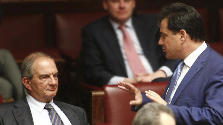 Σε «εξαιρετικό κλίμα» η συνάντηση Κώστα Καραμανλή με Άδωνι Γεωργιάδη