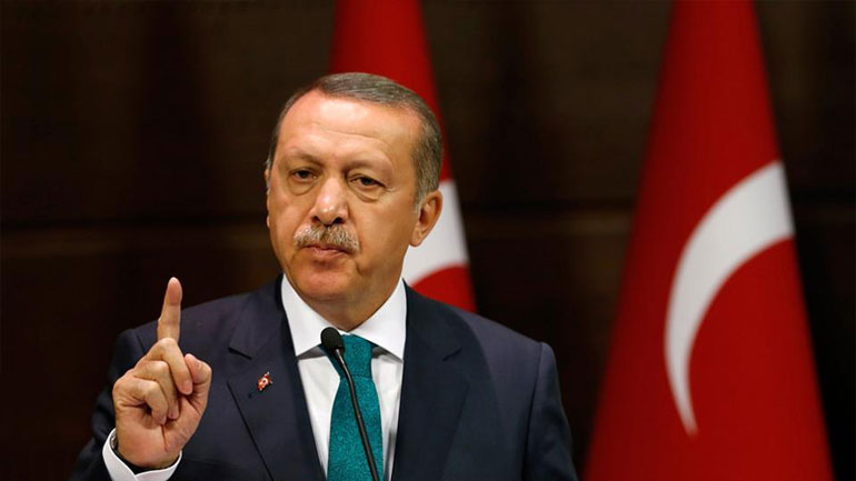 Ερντογάν: Μας ανησυχεί η στάση Ρωσίας και ΗΠΑ έναντι των Κούρδων στη Συρία