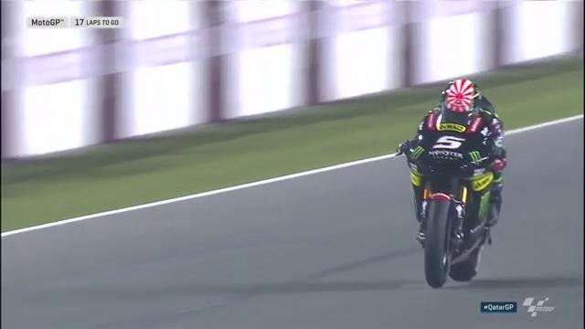 O Zarco θα μπορούσε να κερδίσει αλλά είχε πτώση και έχασε την ευκαιρία να πανηγυρίσει με το καλημέρα!