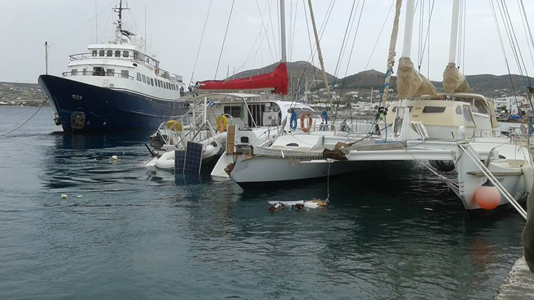 Σύγκρουση ιστιοφόρου με έτερο πλοίο – Ένας τραυματίας