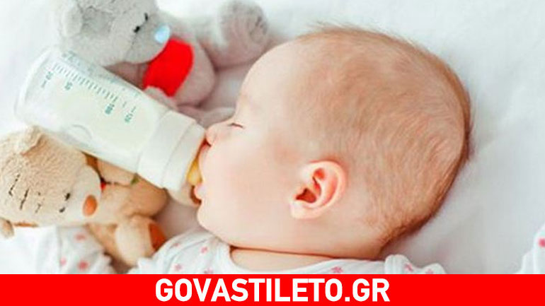 Γιατί δεν πρέπει το μωρό να κοιμάται με το μπιμπερό του;