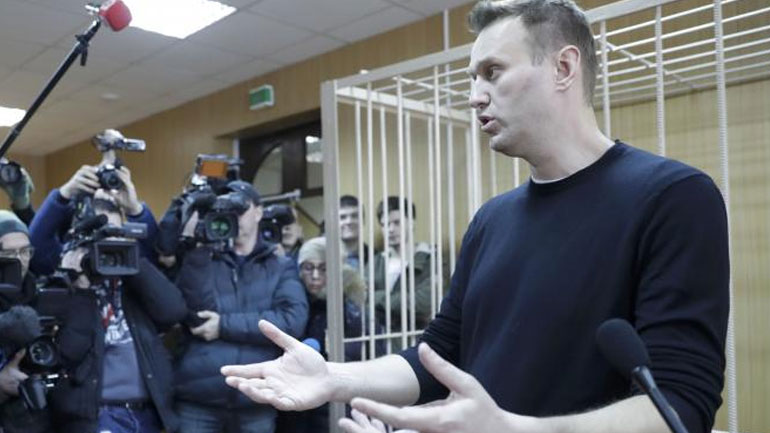 Ρωσία: Πρόστιμο 20.000 ρουβλίων στον Ναβάλνι για διοργάνωση παράνομης διαδήλωσης