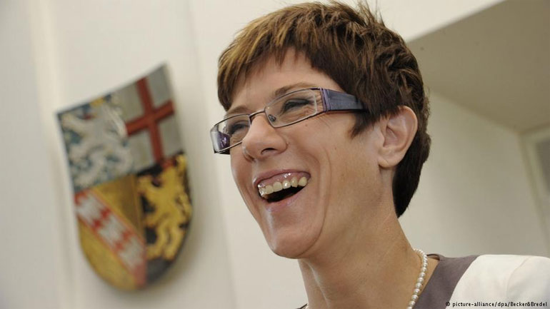 Η Άνεγκρετ Κραμπ-Καρενμπάουερ (CDU)