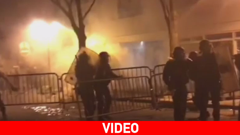 Βίαιες διαδηλώσεις στο Παρίσι