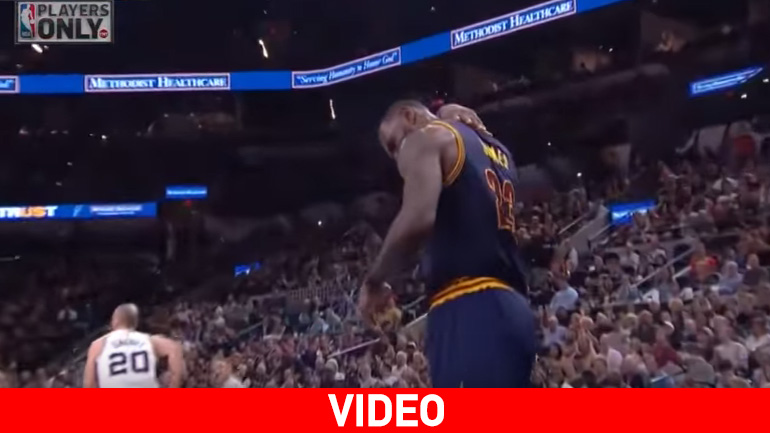 Η αγκωνιά που γονάτισε τον Τζέιμς!