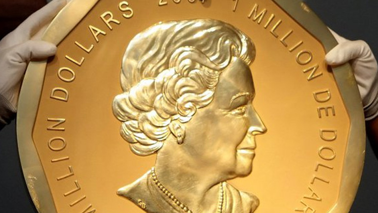 Χρυσό νόμισμα 100 κιλών εξαφανίστηκε μυστηριωδώς από μουσείο του Βερολίνου! Χρυσό νόμισμα 100 κιλών εξαφανίστηκε μυστηριωδώς από μουσείο του Βερολίνου!