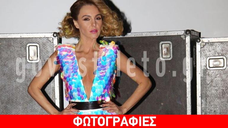Σέξι και με παγιέτες η Τάμτα στο fashion show του Στέλιου Κουδουνάρη!