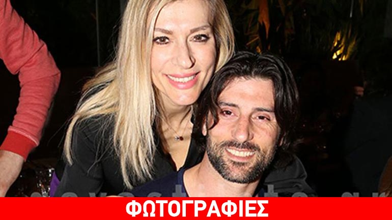 Ζέτα Δούκα: Με τον σύζυγό της στο πάρτι για τη νέα της σειρά
