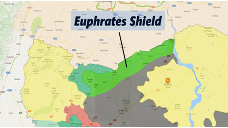 Η τουρκική ζώνη Ασπίδα του Ευφράτη