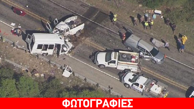 Τραγωδία στο Τέξας: 13 νεκροί από σύγκρουση λεωφορείου της εκκλησίας με φορτηγό