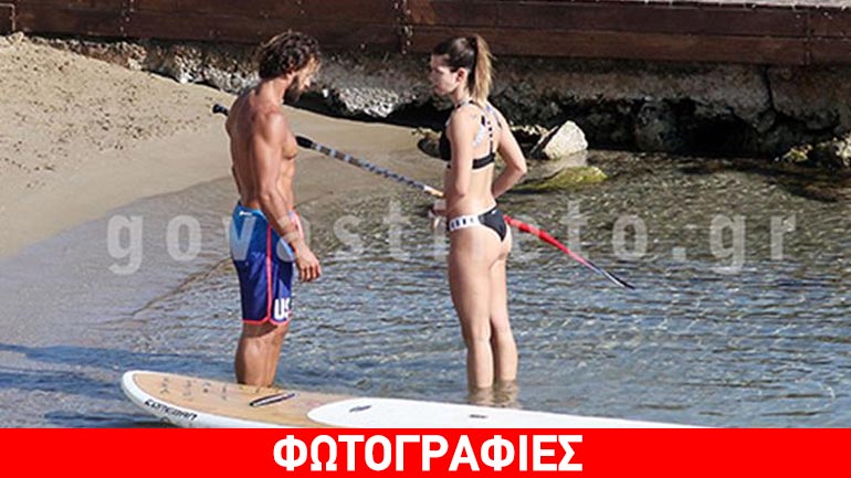 Γιάννης Μαρακάκης: Οι πρώτες βουτιές με τη σύζυγό του στον Αστέρα