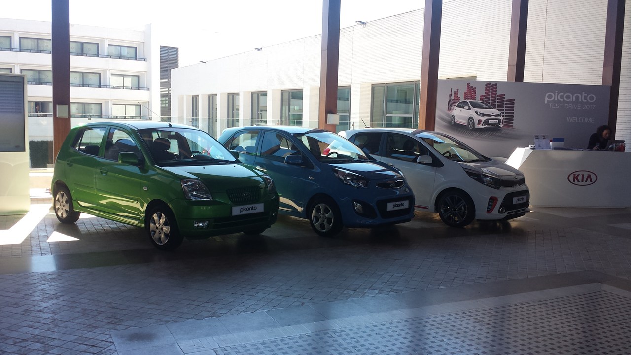 Οι τρεις γενιές του KIA Picanto