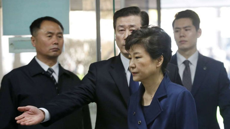 Νότια Κορέα: Στη φυλακή η πρόεδρος Παρκ που καθαιρέθηκε λόγω σκανδάλου